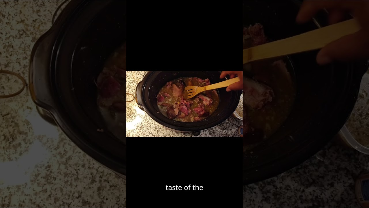Bachelor Surprise - Hamhocks and Beans!