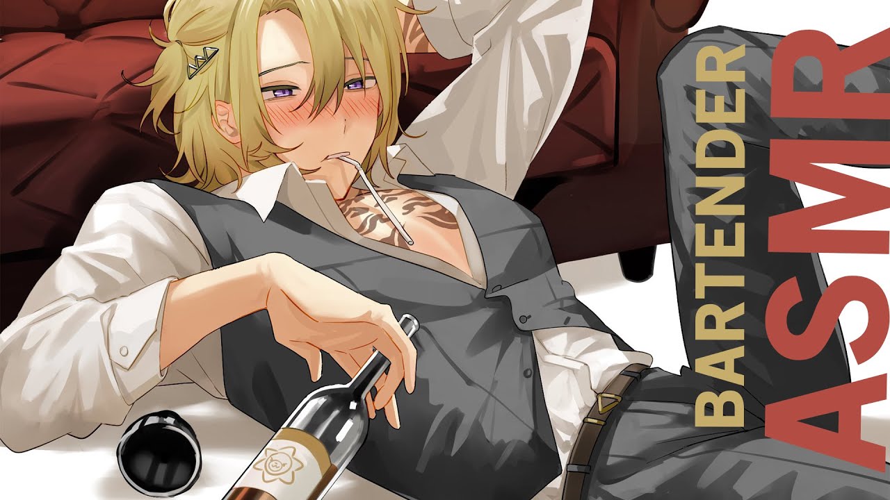 【BARTENDER ASMR】I'm not a flirty drunk  【NIJISANJI EN | Luca Kaneshiro】