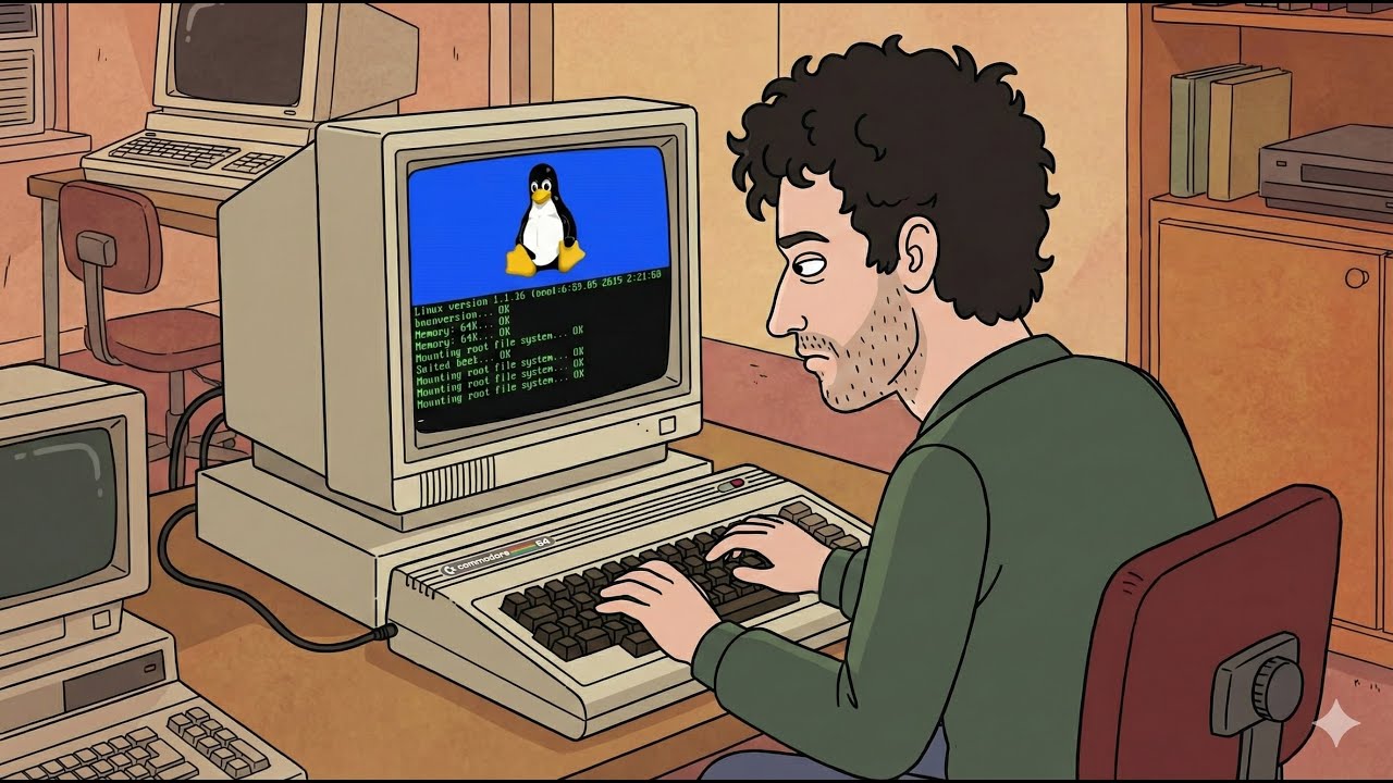 Linux è stato un po' come un secondo Commodore 64 (O Spectrum)