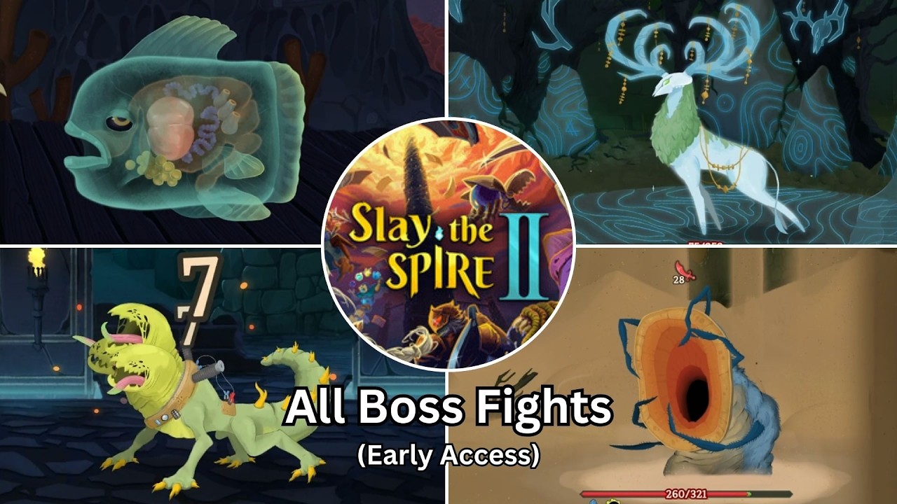 Slay the Spire 2 - All Boss Fights in Early Access