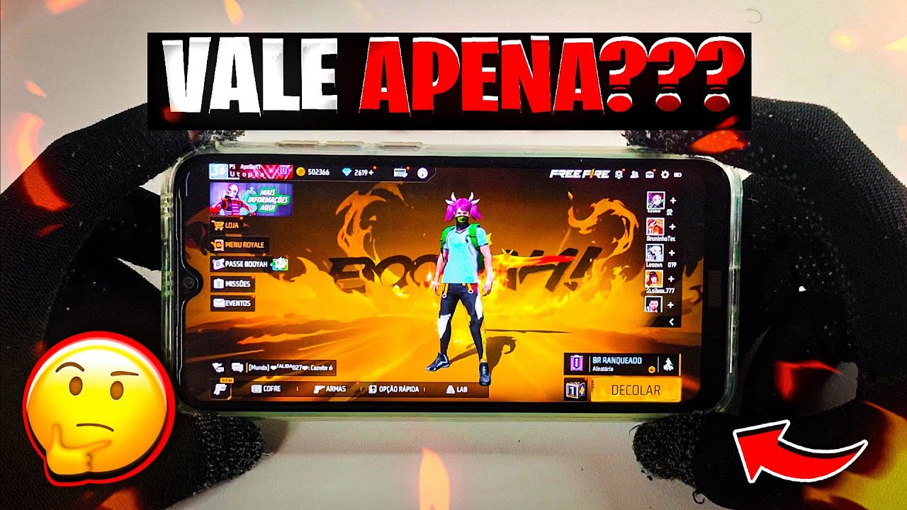 REDMI NOTE 8 VALE A PENA PARA JOGAR FREE FIRE EM 2023 ? 📱✅
