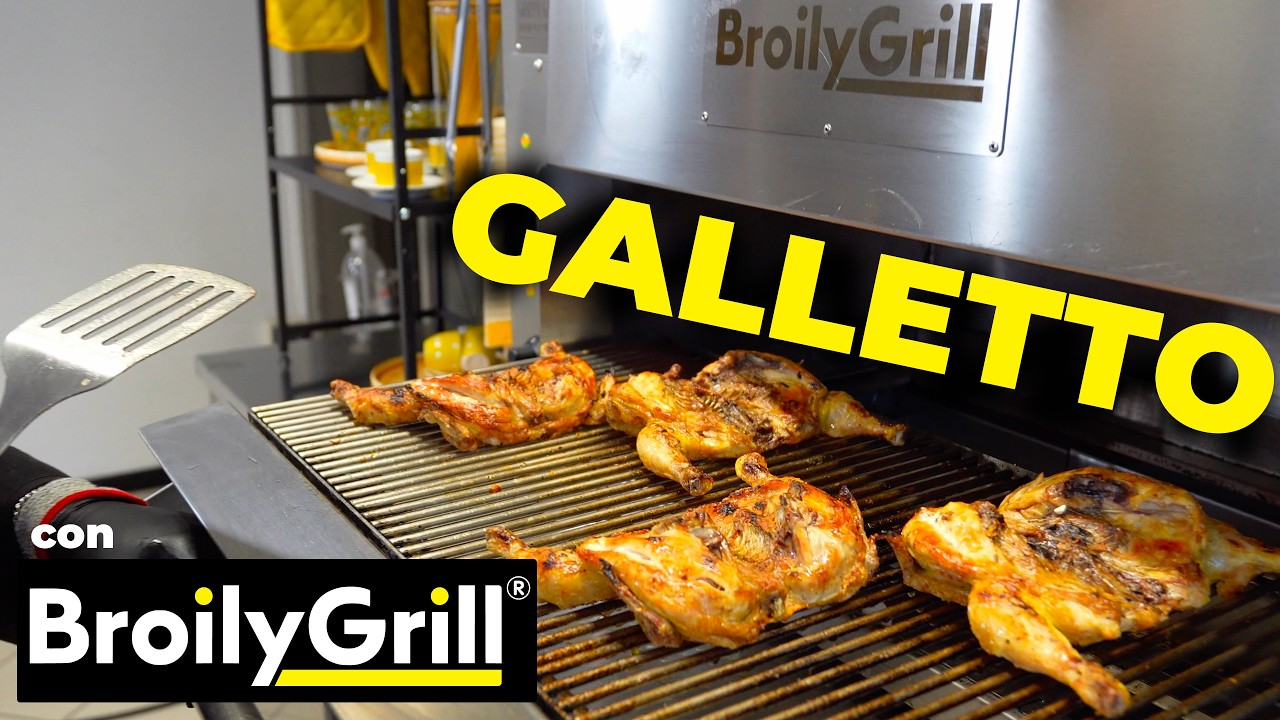 Galletto senza precottura né CBT con BroilyGrill® 🔥