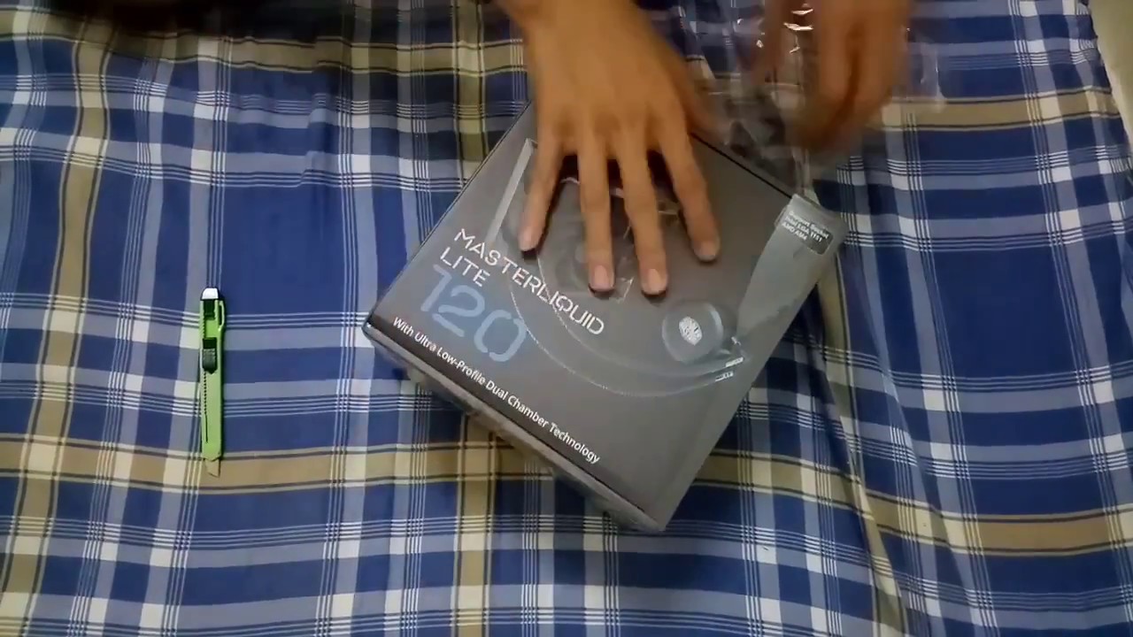 Unboxing: Masterliquid lite 120