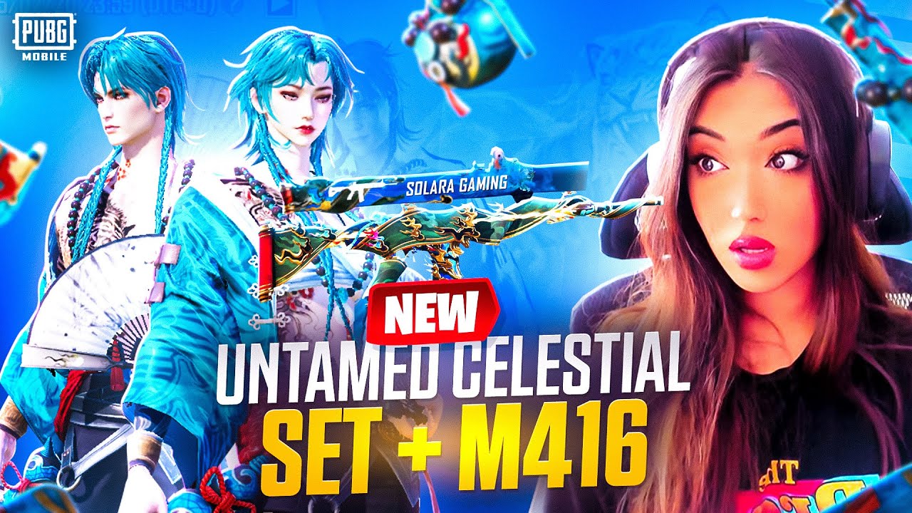 NEW UNTAMED CELESTIAL ULTIMATE SET + ROARING IMMOLATION M416  OPENING || PUBG MOBILE