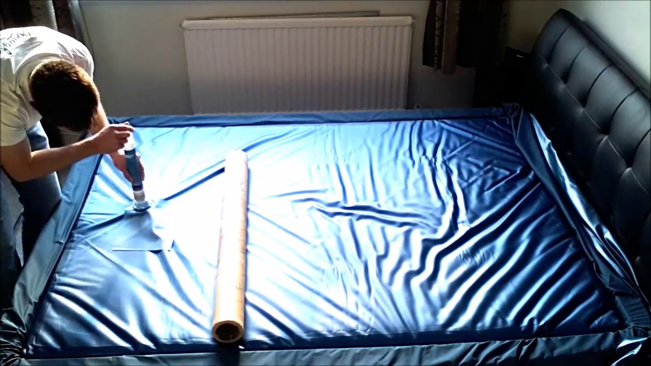 Waterbed air removal