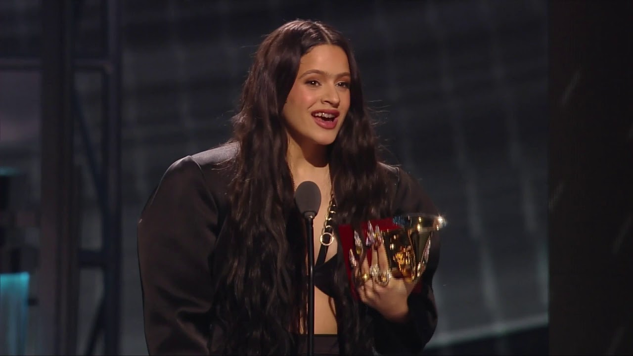 Rosalia and J Balvin Win Best Urban Song | 2019 Latin GRAMMYs Acceptance Speech