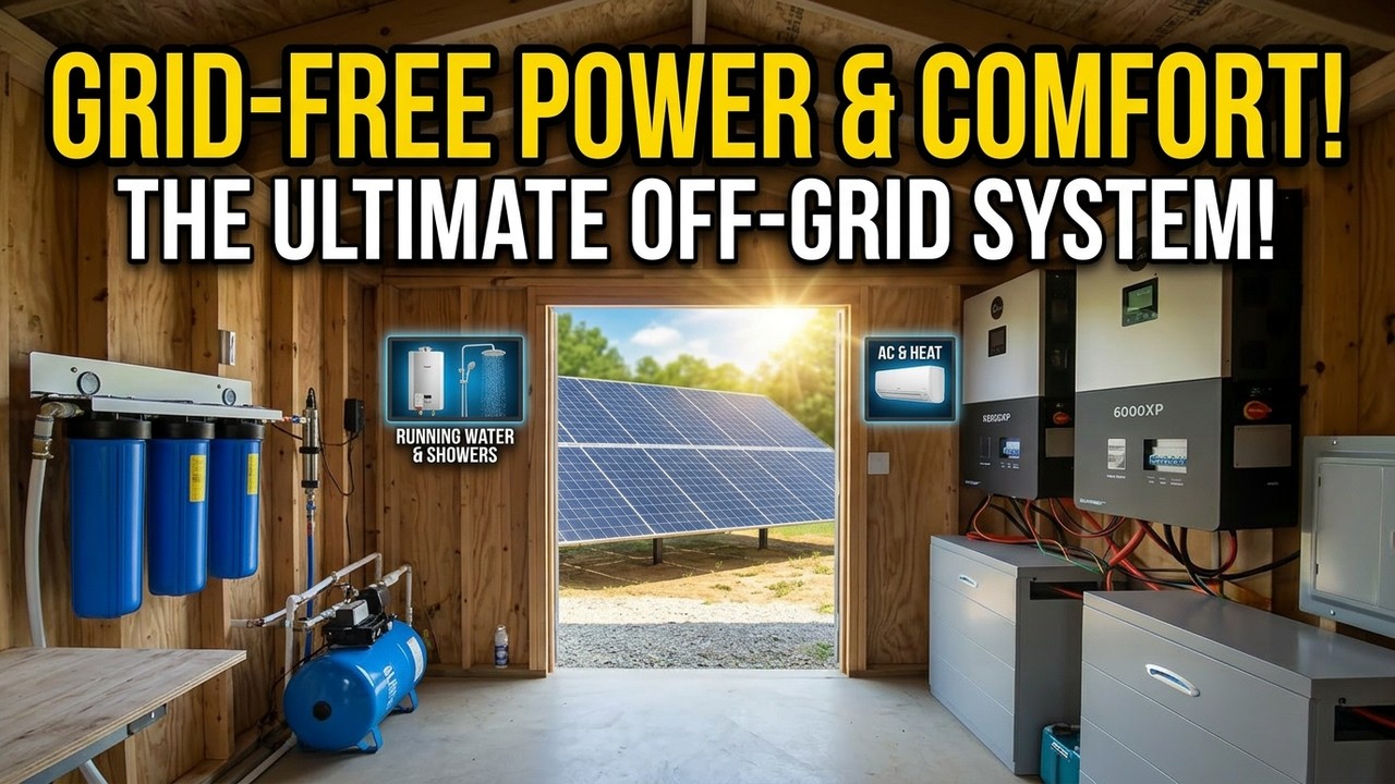 No Grid Power Needed to Live Your Life! | Off-Grid Homestead
