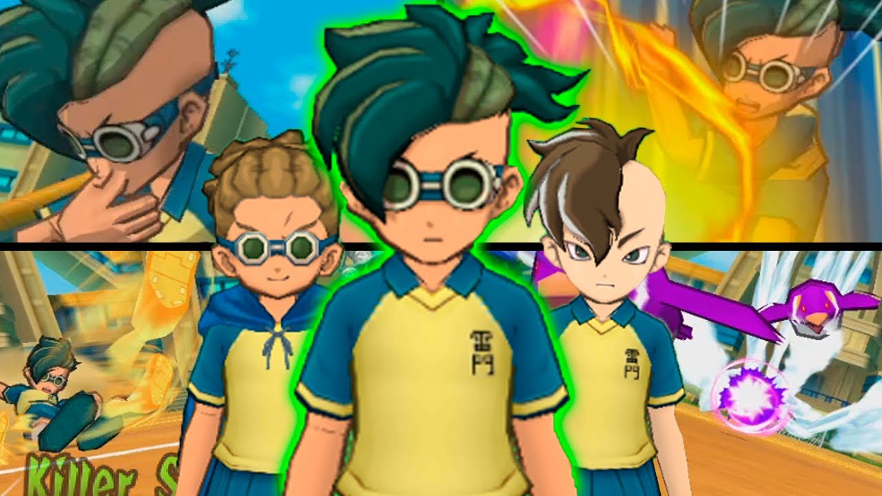 Kidou and Fudou (Jude and Caleb) Mixi Max | All Hissatsu Techniques | Inazuma eleven Games