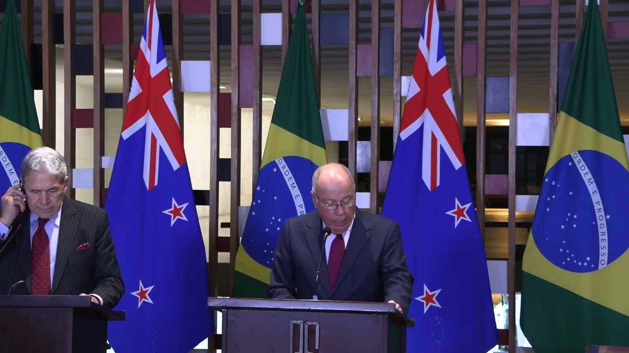 Visita do Ministro de Negócios Estrangeiros da Nova Zelândia, Winston Peters