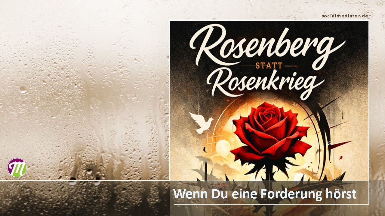 Wenn Du eine Forderung hörst