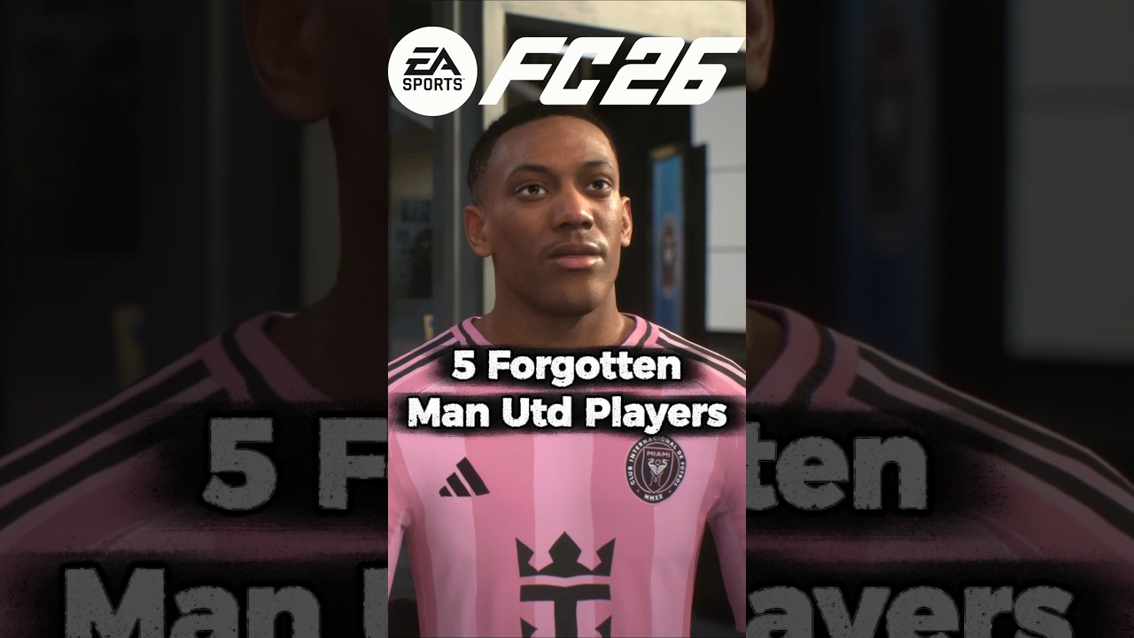 EA FC 26 &mdash; 5 забытых игроков &laquo;Манчестер Юнайтед&raquo;, которые всё ещё в FC 26 #eafc26 #fc26