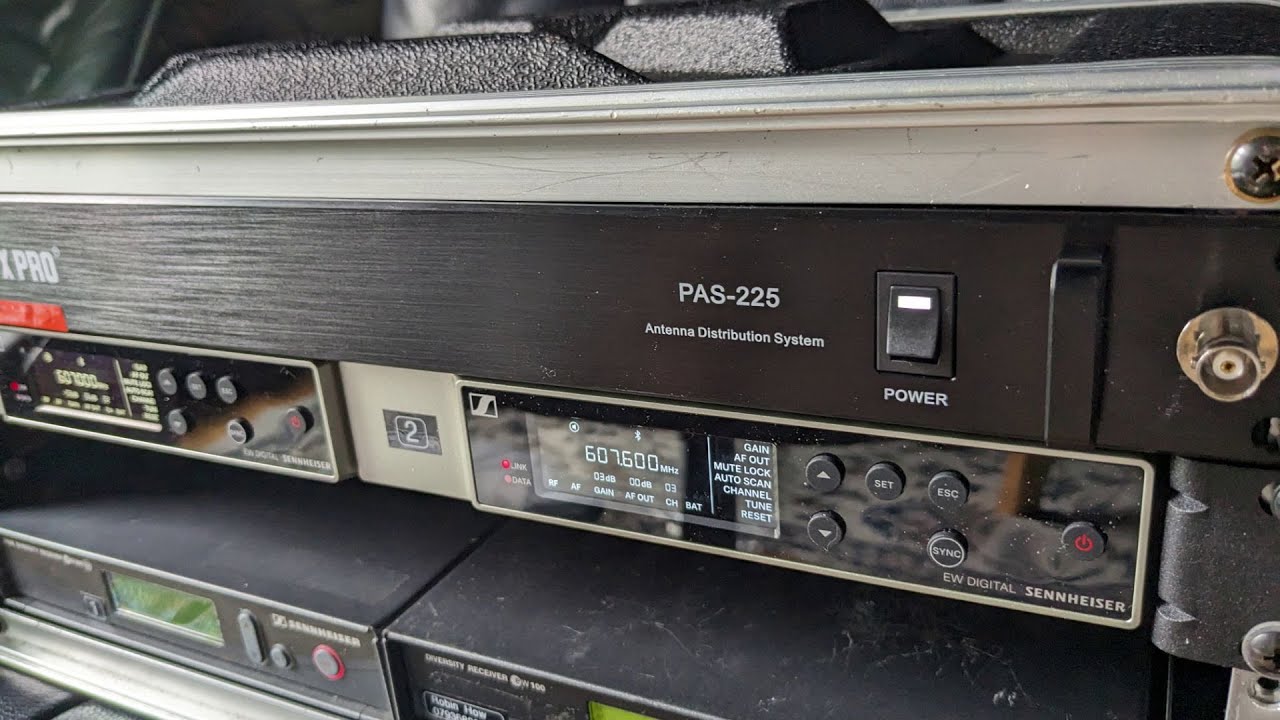 Aug 2023 Phenyx Pro PAS directional antenna and distribution system test.