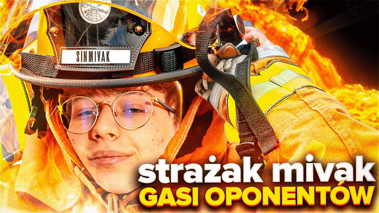 STRAŻAK MIVAK GASI OPONENT&Oacute;W