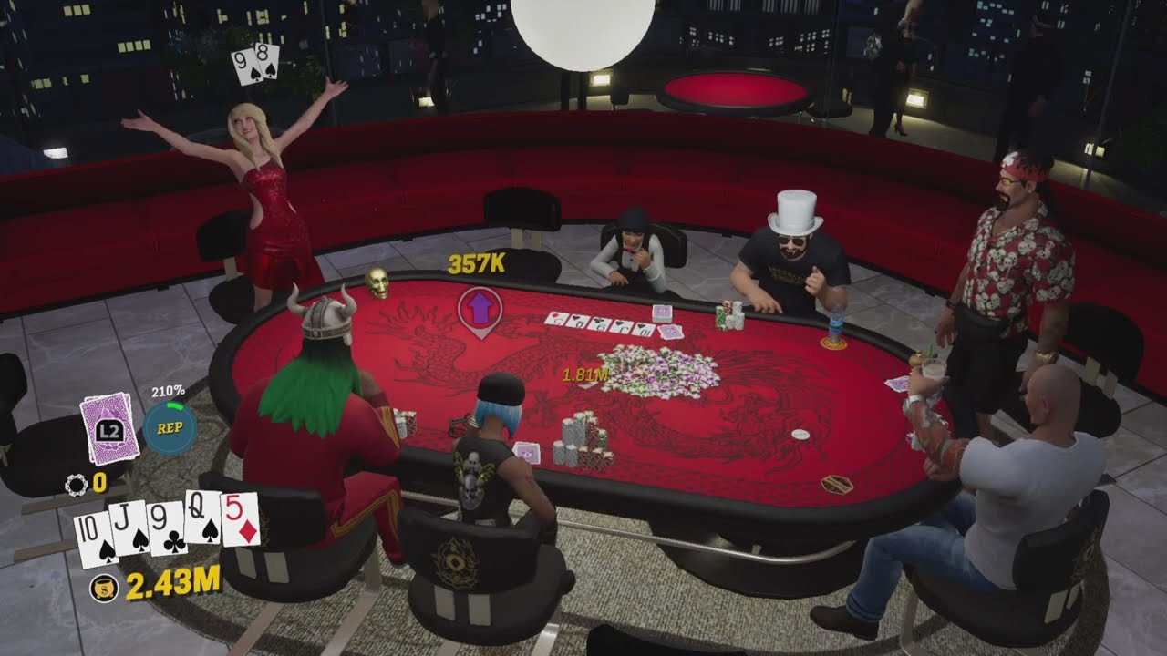Prominence Poker : Legendary straight flush!