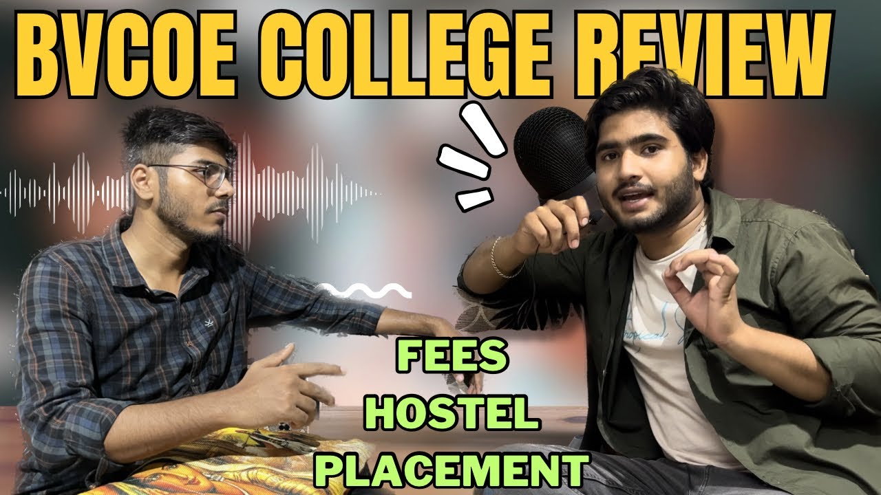 BVCOE STUDENT REVIEW | College Placement , Hostel , Fees | Campus Tour