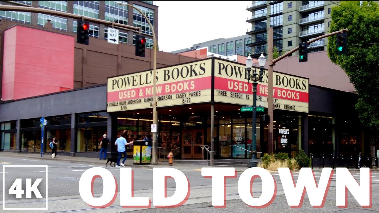 Exploring Downtown Portland on a Summer Morning 2022 | 4K Portland Walking Tour