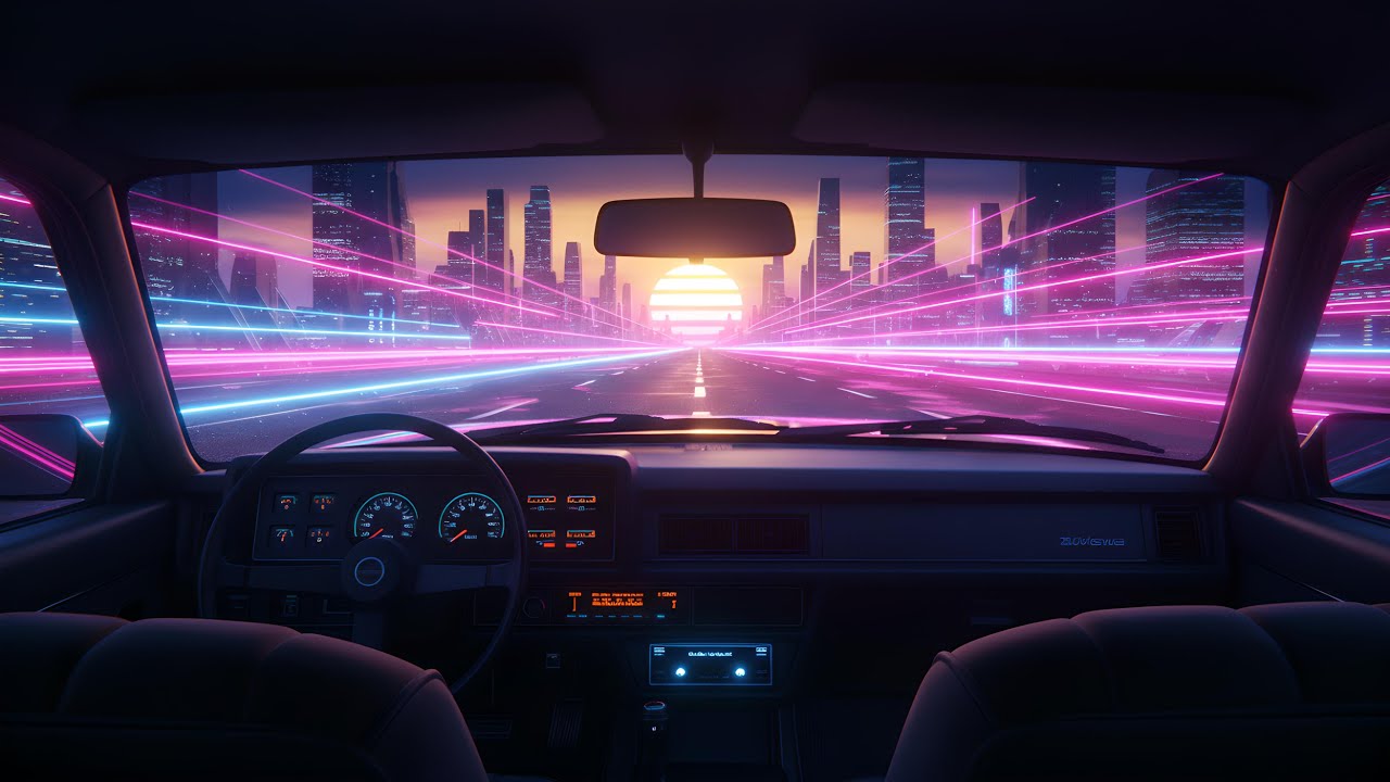 Chillwave Neon Dream | Futuristic Urban Escape