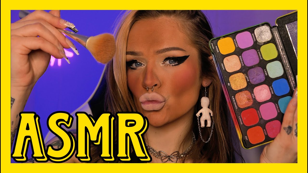 ASMR😴 KARYNKA ROBI CI MAKIJAŻ NA RANDKĘ🤡