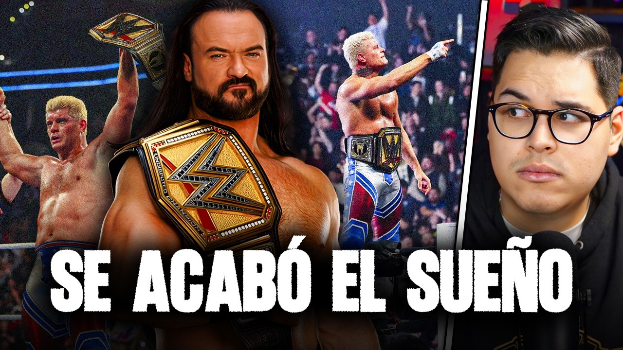 ¿WWE ACABÓ con DREW MCINTYRE? I Opiniones de la comunidad