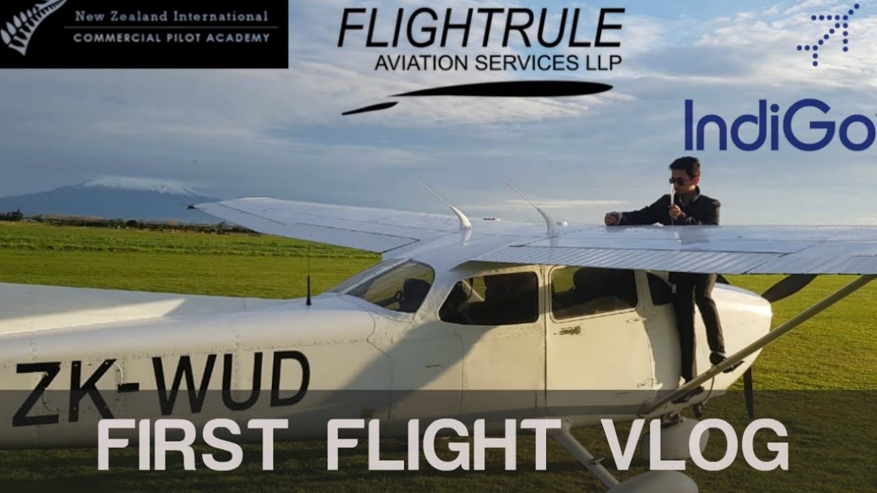 First Flight Vlog | ~ by an Indigo Cadet Pilot!