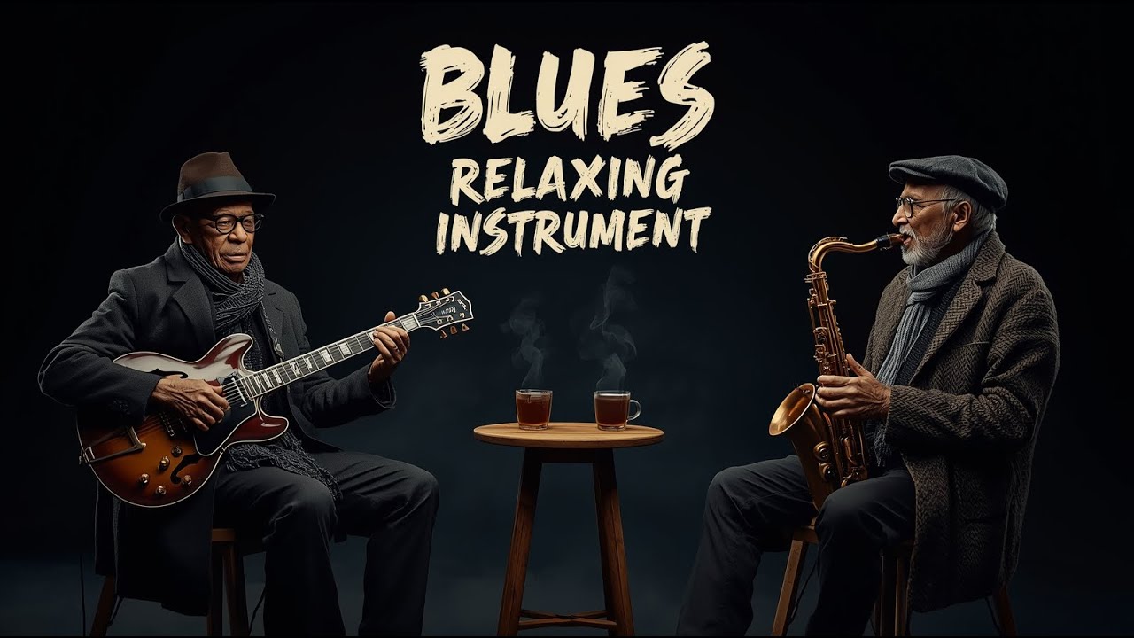 Late Night Blues Relaxing Music Instrumental for Calm and Focus #265