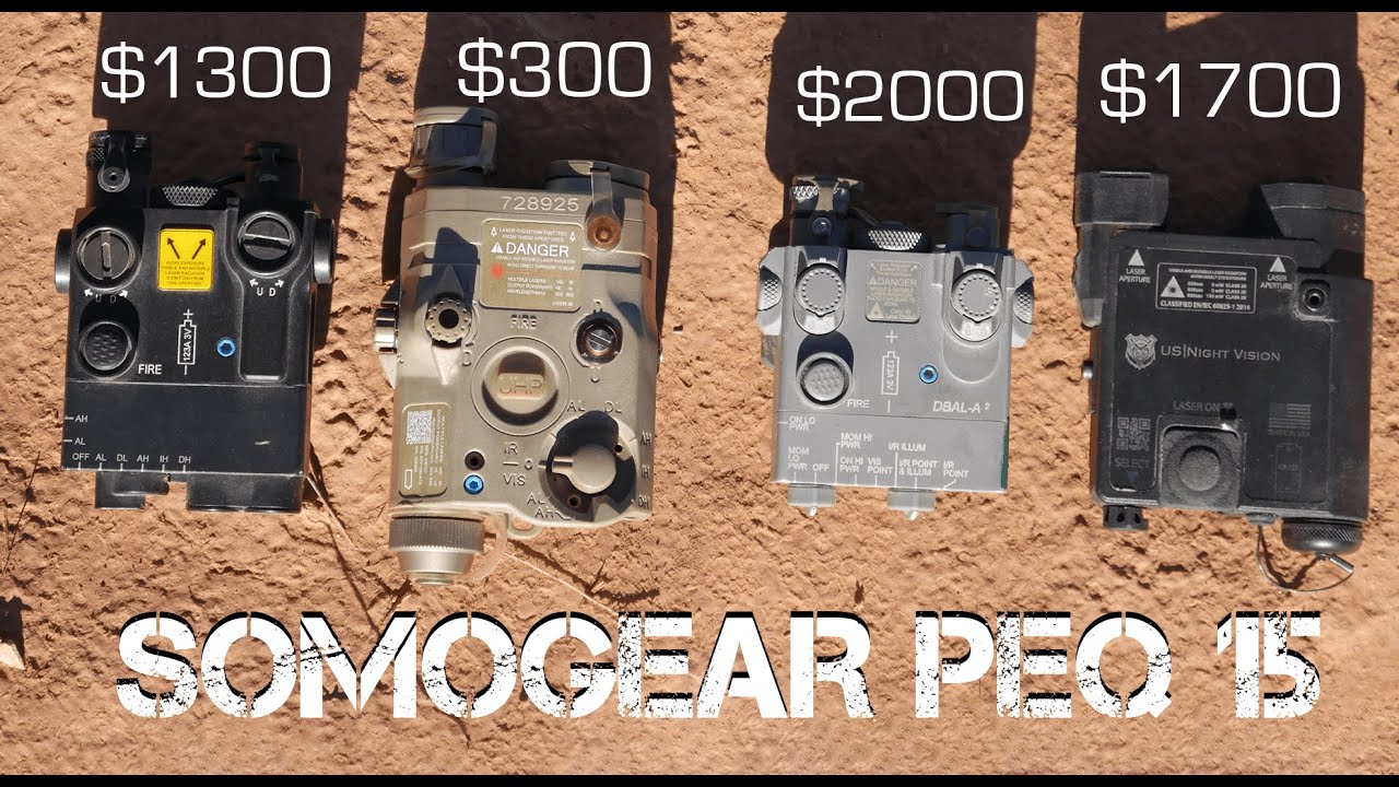 Когда страйкбольный PEQ15 лучше настоящего: Somogear PEQ15