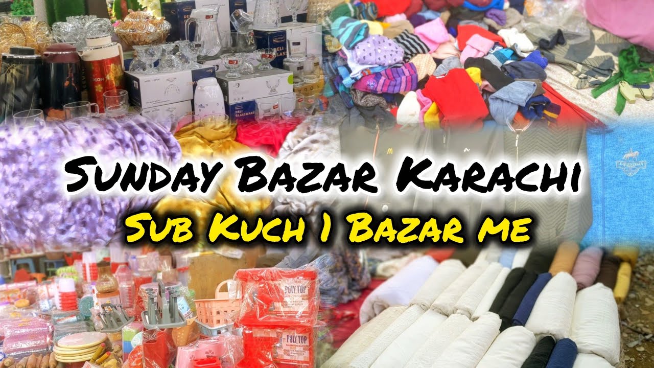 Winter special Sunday Bazar Karachi | velvet suit Yahan pe sirf 1000 rupe me 🤩
