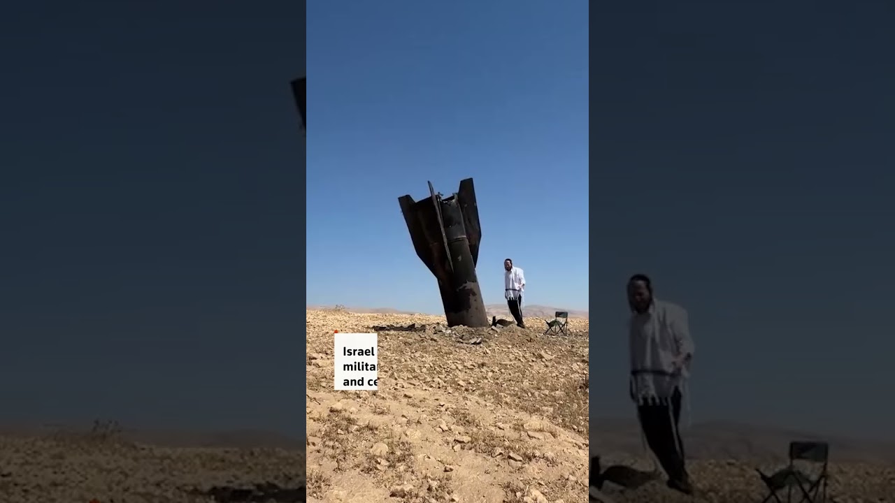Remnants of missile fired towards Israel fall&nbsp;in West Bank