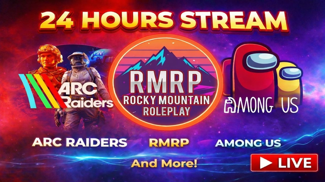 🔴LIVE |  24 Hour Live Stream. ARC Raiders, Among Us, RMRP, And More​! W/ @tGug066