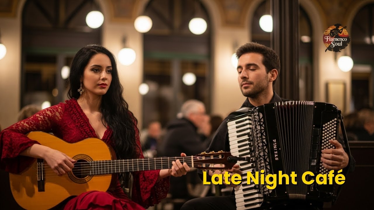French–Spanish Fusion Live – Flamenco Guitar & Accordion for Relaxing Moments