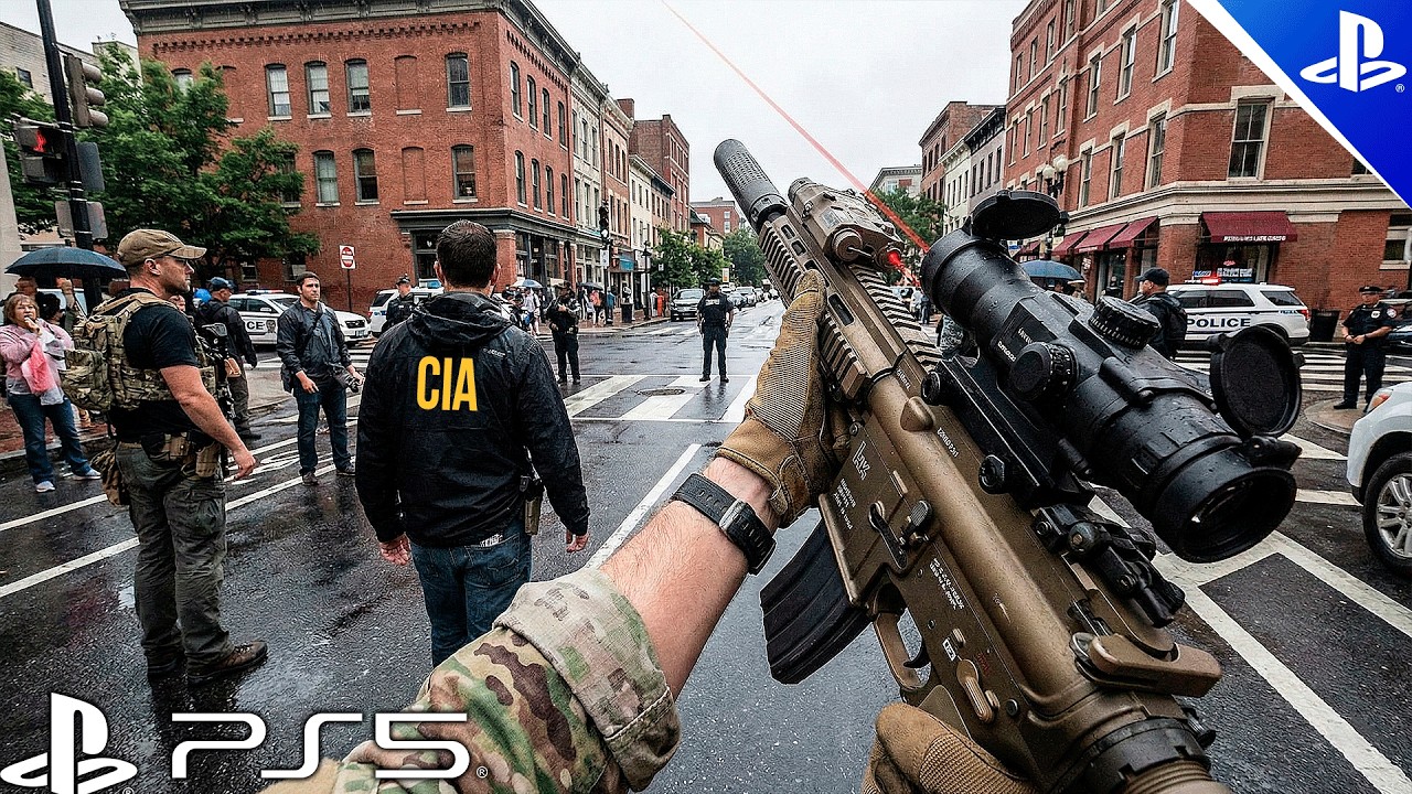 CIA Agents are Wanted for the World's Worst Crime / Call of Duty Ultra Realistic [PS5 4K]
