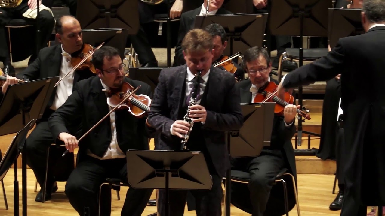 CHARLES VILLIERS STANFORD: Clarinet Concerto, RADOVAN CAVALLIN Clarinet,Yaron Traub conductor, OFGC