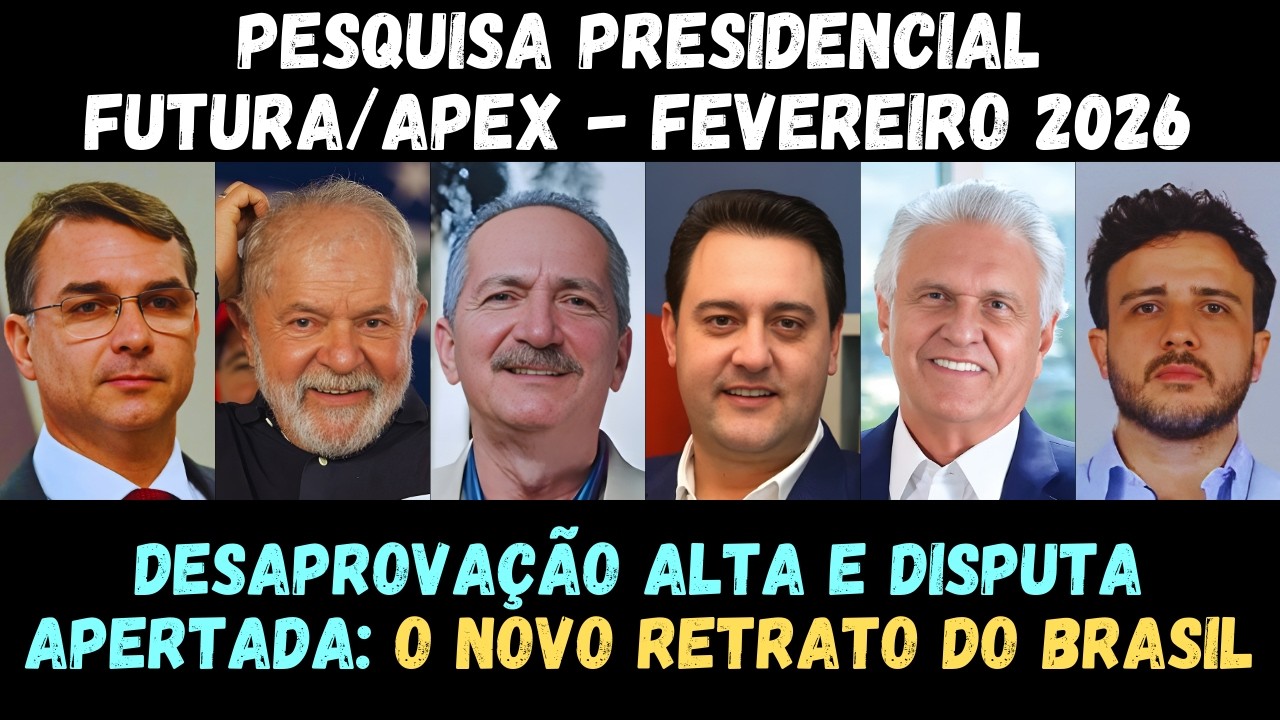 Pesquisa Nacional 2026: Flávio Bolsonaro Abre Vantagem Sobre Lula