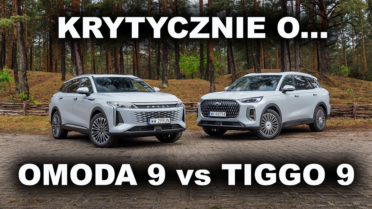 Omoda 9 vs Chery Tiggo 9 2026 TEST PL 4K - chiński pojedynek na szczycie 