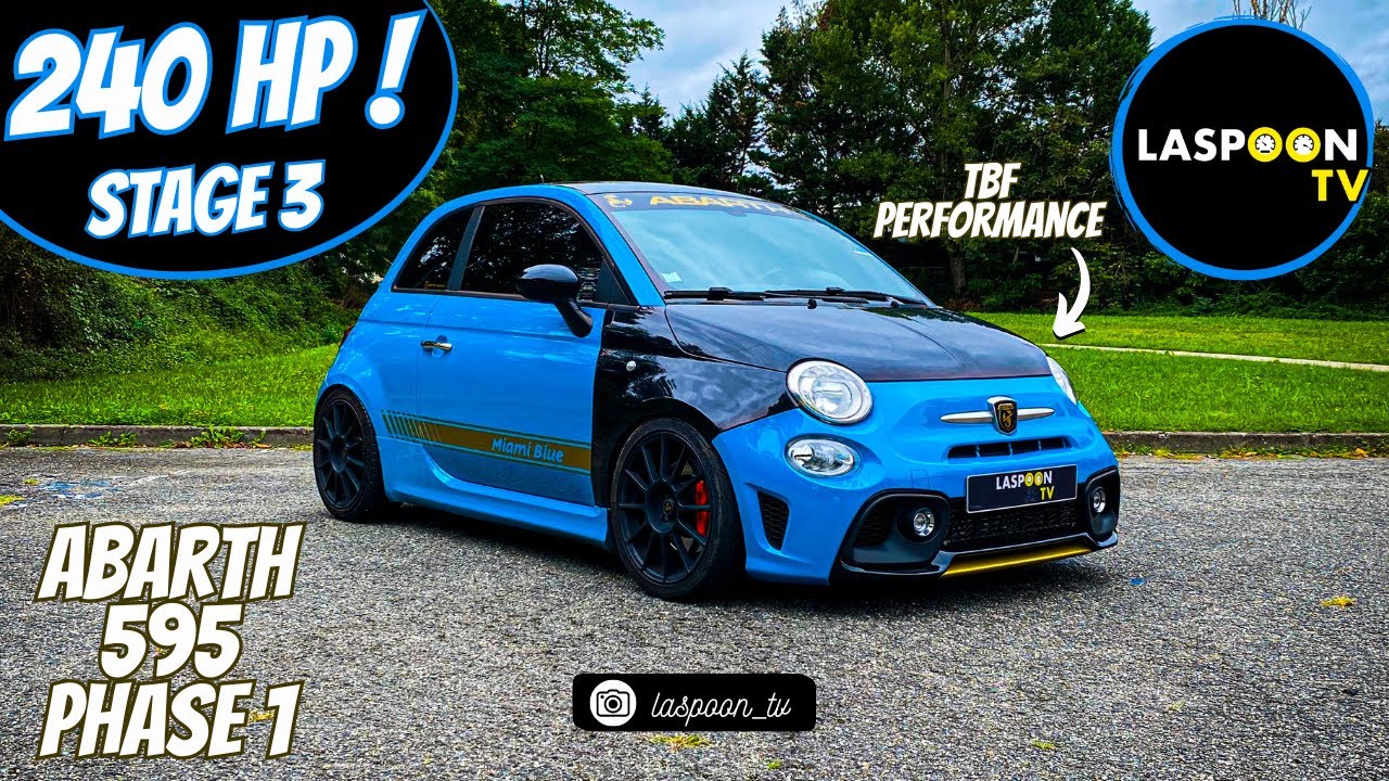ABARTH 595 STAGE 3 TBF Performance, ACCROCHEZ VOUS ! 😵