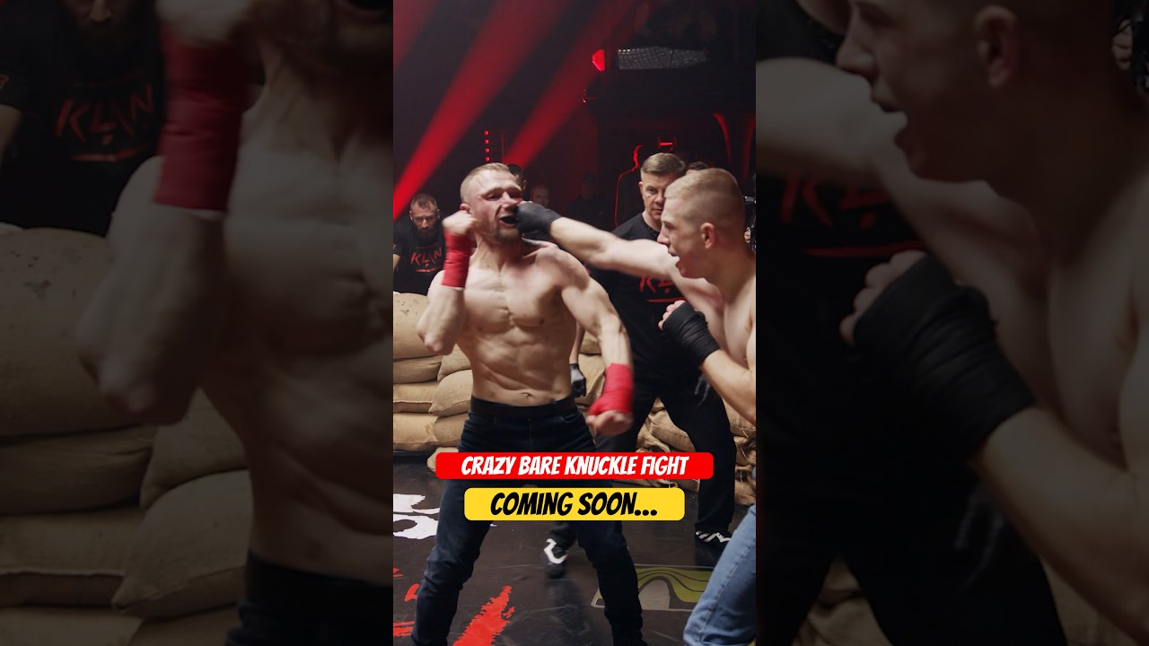 Szalona walka na gołe pięści 🔥 Klan Fighting Championship 🇱🇹 kontra 🇺🇦