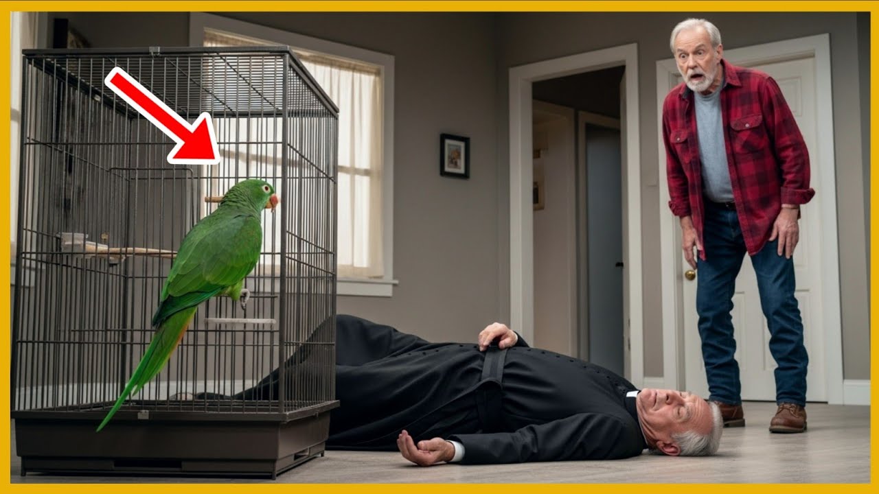 Ninguém Ensinou Esse Papagaio a Rezar… Mas o Que Ele Dizia Antes de Dormir Fez Um Padre Desmaiar!
