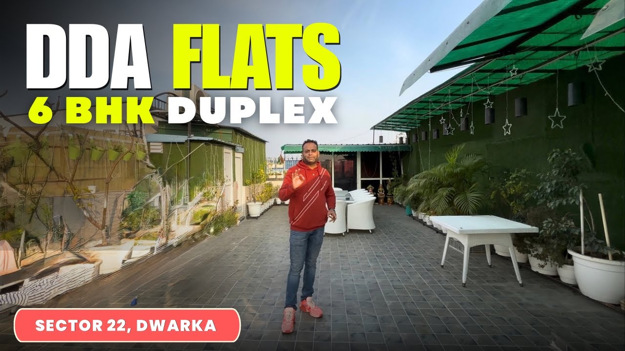 6BHK Duplex Flat Dwarka Sector 22 Taj residency  Ultra Luxury Flat ✅￼ #6bhkflatluxury