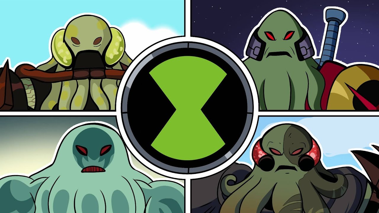 TODAS LAS VERSIONES DE VILGAX DE PEOR A MEJOR. | Ranking Ben 10.