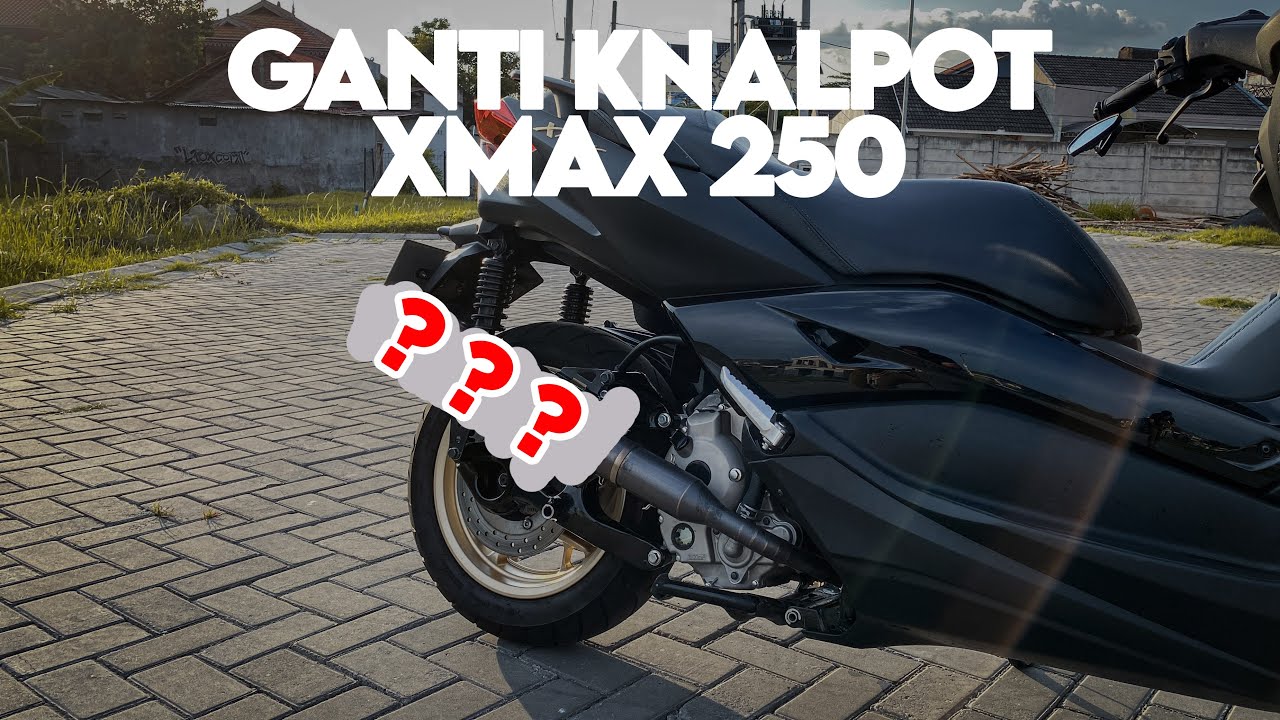 PROJECT XMAX EPS . 3 | XMAX 250 GANTI KNALPOT SMOKE MUFFLER PURBALINGGA | LOCAL PRIDE
