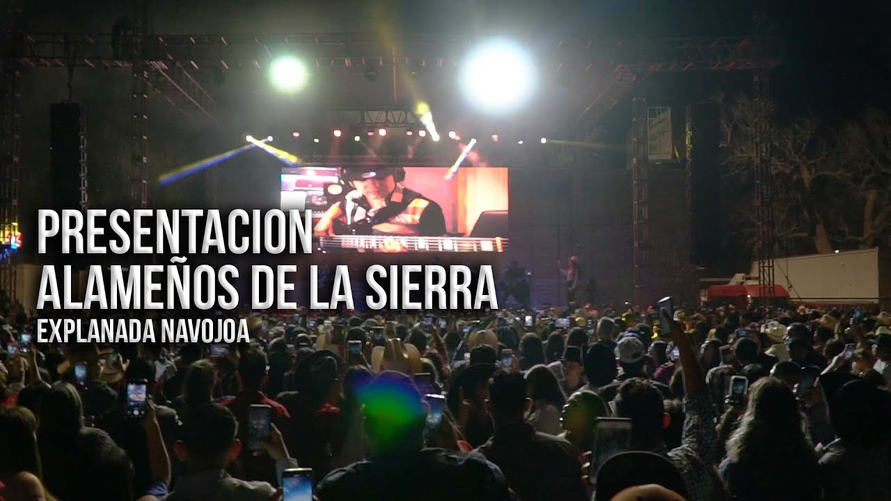 ASI COMIENZA UNA PRESENTACION DE ALAMEÑOS DE LA SIERRA (Explanada Navojoa) 2021