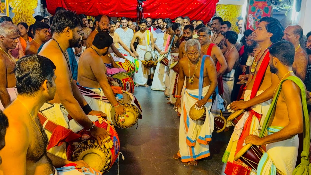 തിരുവറ നിറമാല പഞ്ചാവാദ്യം :- ത്രിപുട (7 മാത്ര) - ചോറ്റാനിക്കര സുഭാഷ് നാരായണൻ മാരാരും സംഘവും.