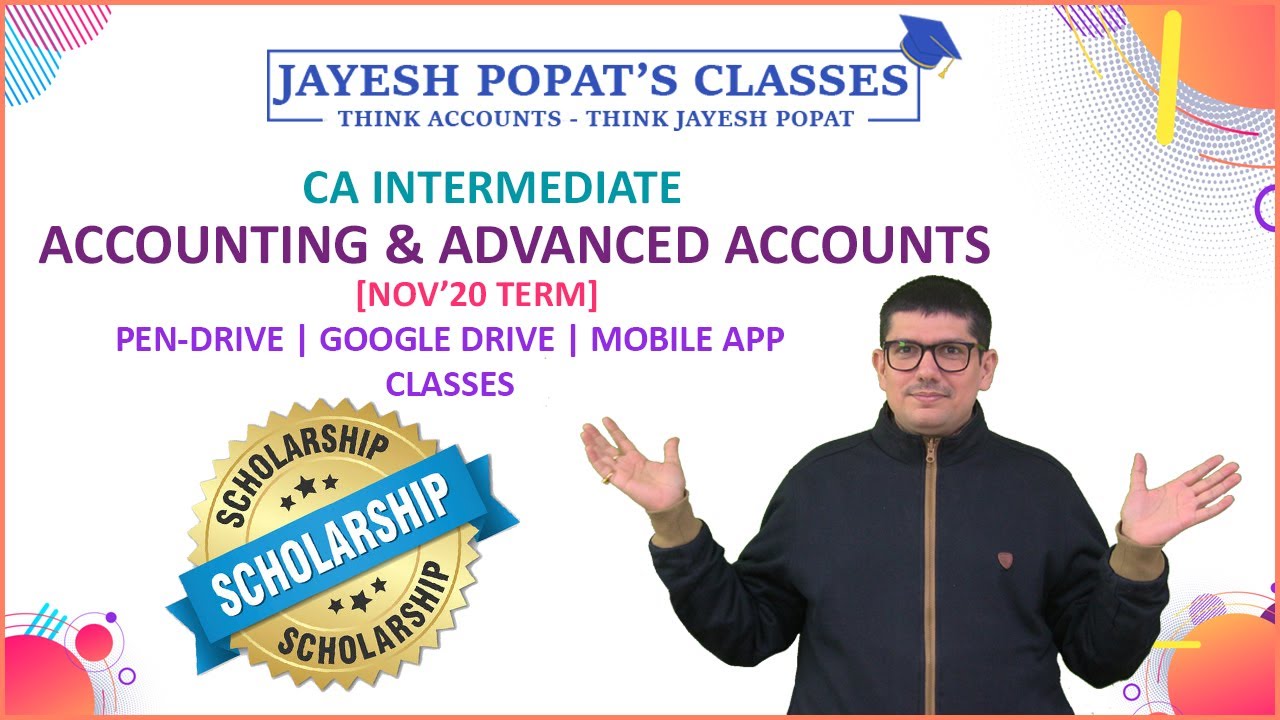 CA Inter Nov'20 - Scholarship offer - Pen-Drive | Google Drive | Mobile App Classes