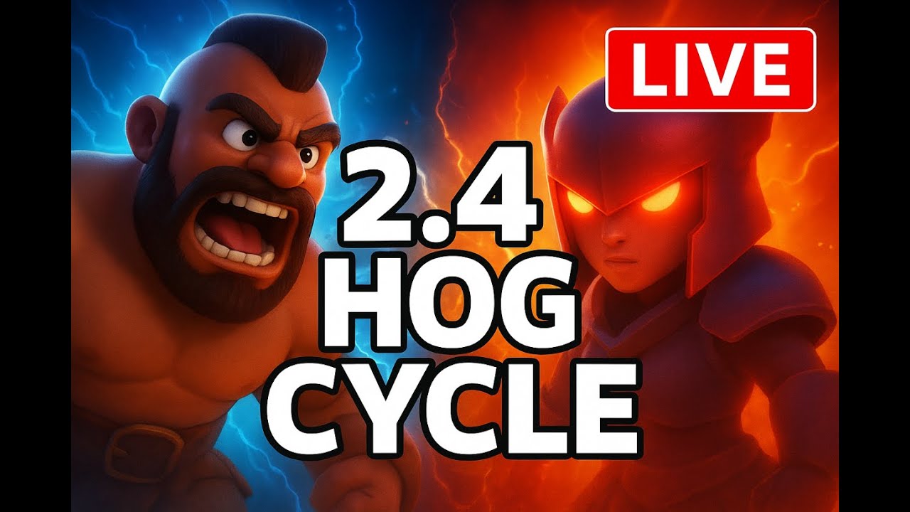 🔴  2.4 HOG LIVE | SUPER FAST GAMEPLAY 😱