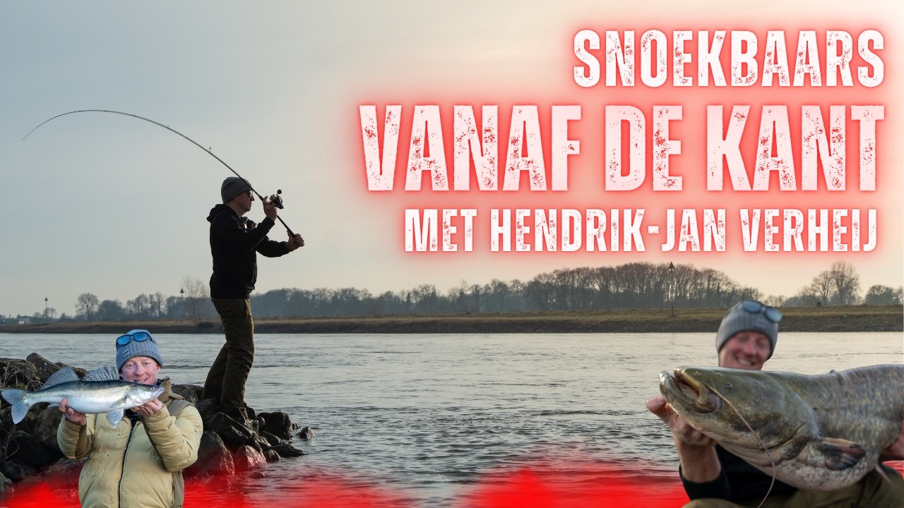Zo lees je de rivier: Snoekbaarsvissen op de IJssel met Hendrik-Jan Verheij