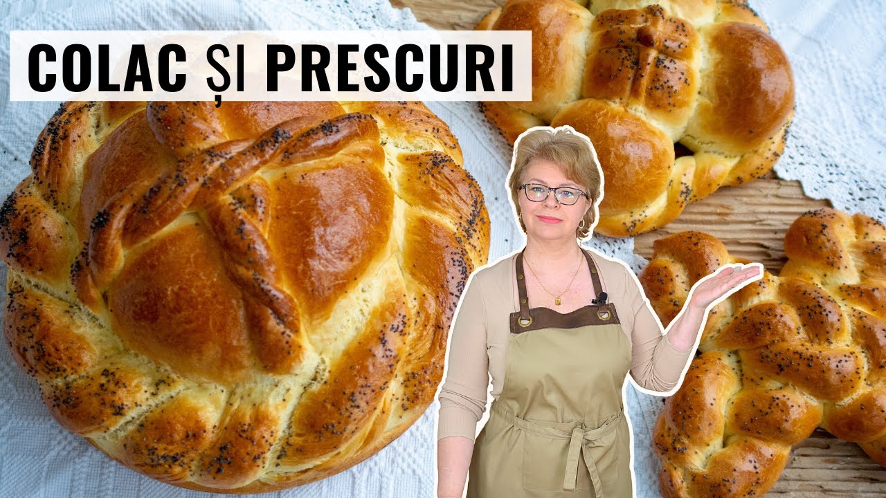 De ce să le cumpărați? 👉 COLAC și PRESCURI pentru PARASTAS făcute acasă - cea mai simplă rețetă! 🙂