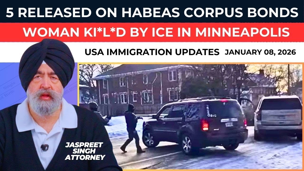 USA Immigration Updates | Jaspreet Singh Attorney | January 8th, 2026