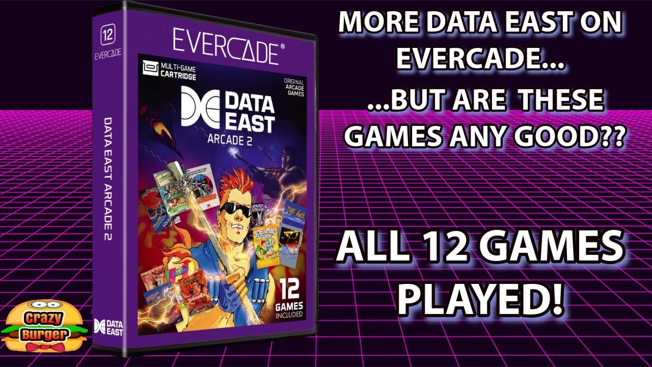 Evercade Data East Arcade 2 — наконец-то больше Data East на Evercade. НО хороши ли эти игры?