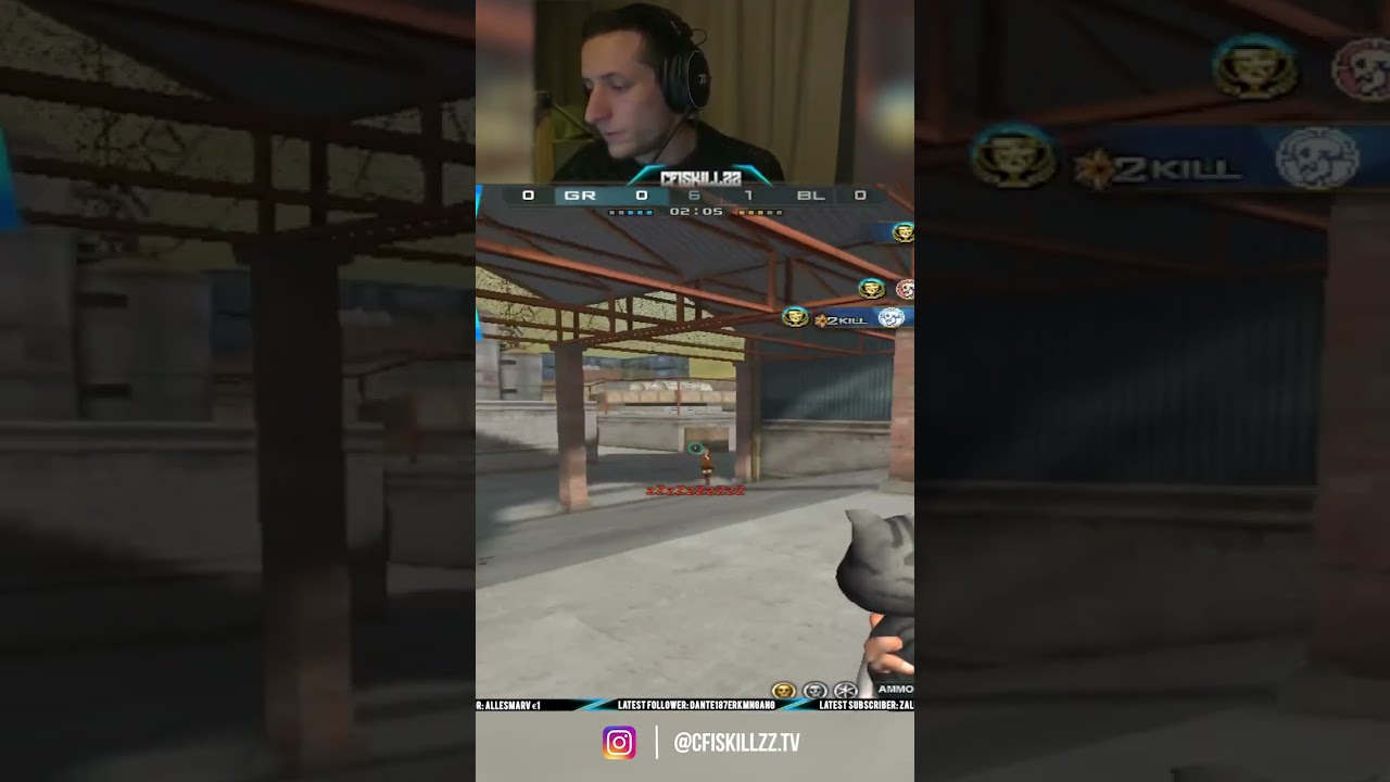 💪 COP KITTEN best pistol in CrossFire? 🖖 #crossfireph #ranked #crossfire