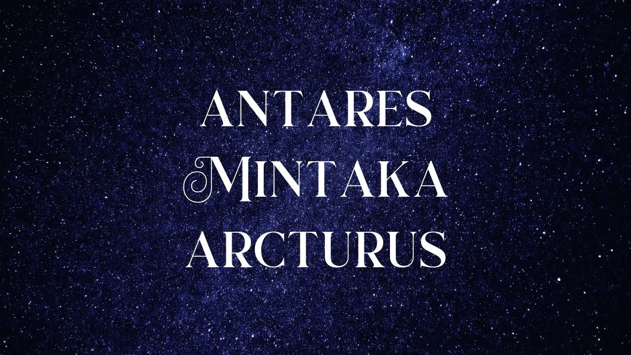 ANTARES✨MINTAKA✨ARCTURUS✨ Light Code Transmission